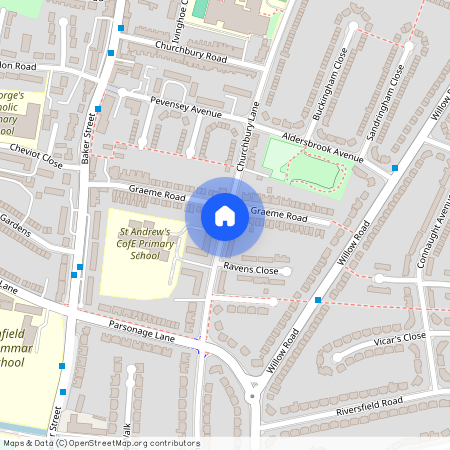 Churchbury Lane, Enfield, EN1