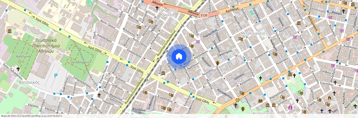 Γκάζι - Μεταξουργείο - Βοτανικός (Αθήνα - Κέντρο)