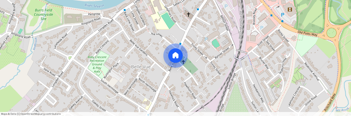 Hawthorn Road, Belle Vue Road, Shrewsbury