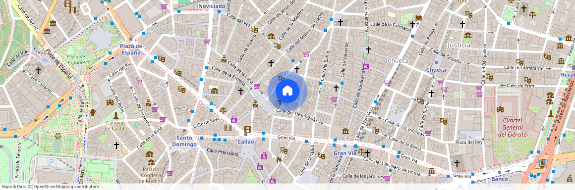 Calle de Loreto y Enrique Chicote, Madrid, Community of Madrid 28004