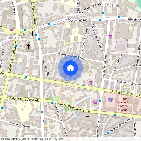 Rua do Conde de Vilas Boas, Porto, Braga 4250