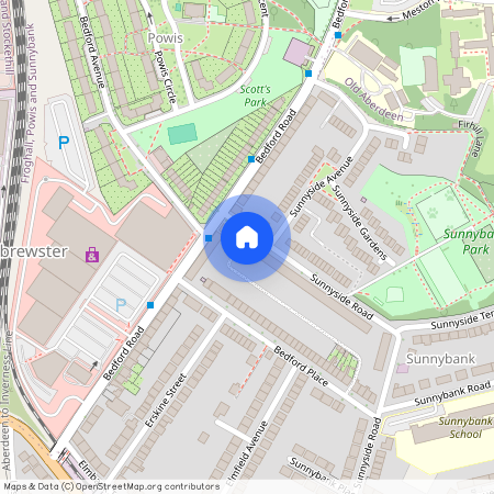 Sunnyside Road, Top Right, AB24