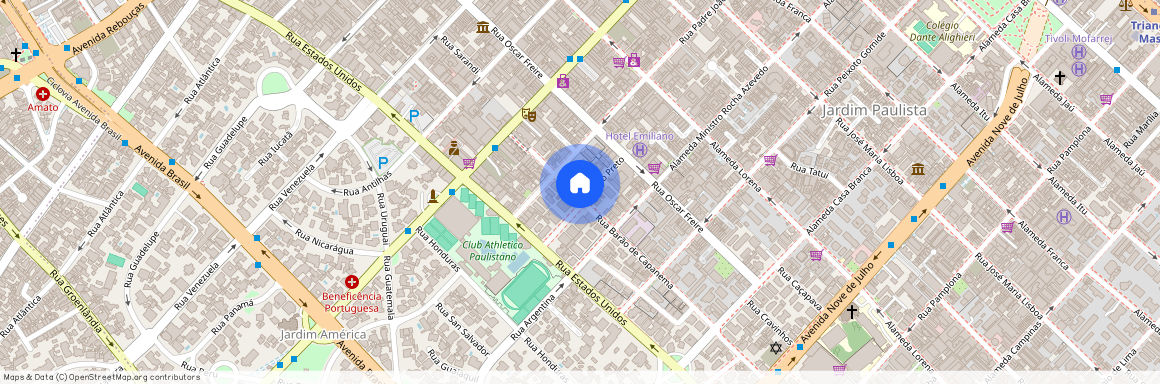 Rua Barão de Capanema, 416, Cerqueira César, São Paulo - SP, 01411, Brazil