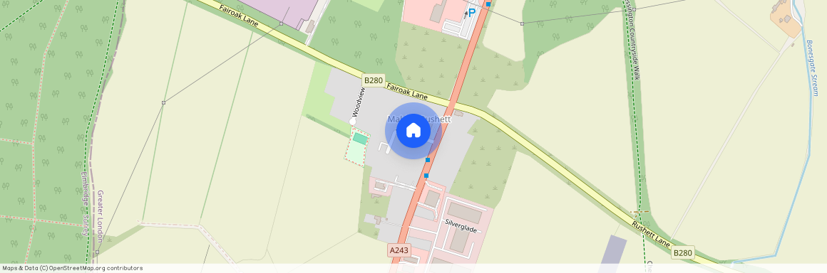 West Road, Malden Rushett, Surrey. KT9