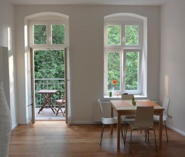 Altbau: Zentral und ruhig mit Balkon!!! Wohnen auf Zeit. - Foto 1