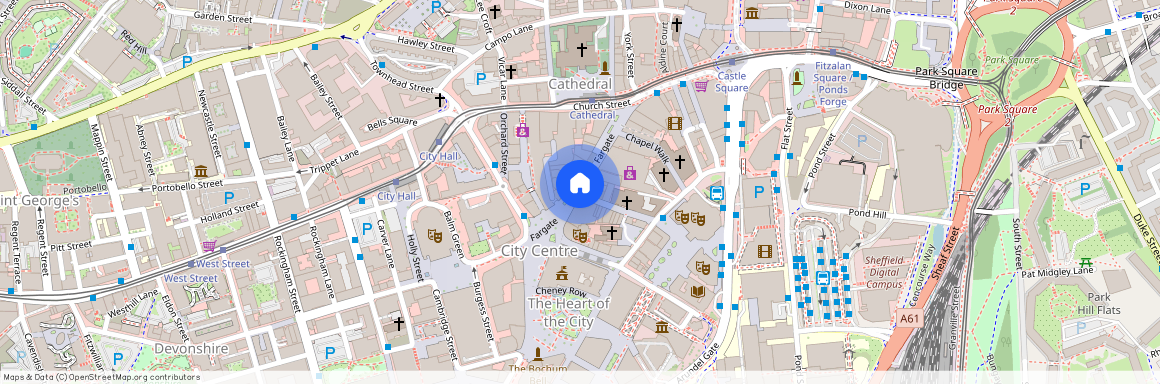 Church Street, Sheffield, South Yorkshire, S1