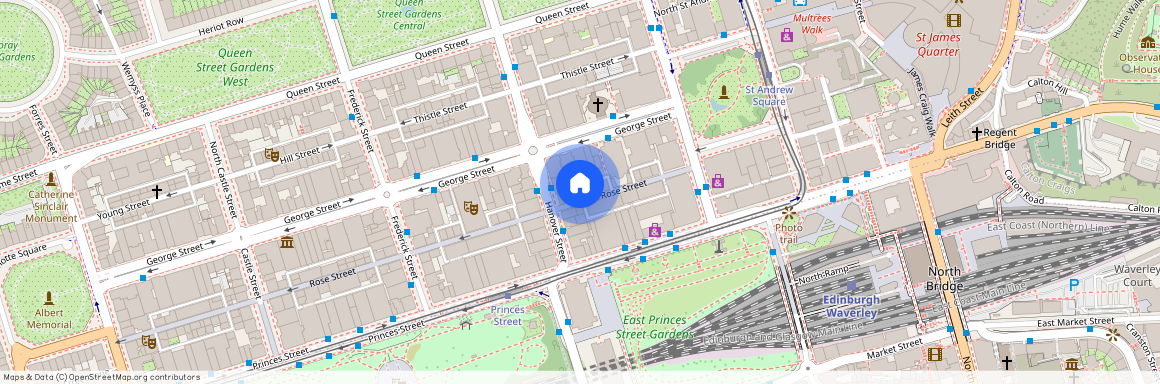 Rose Street Lane North, Edinburgh, EH2