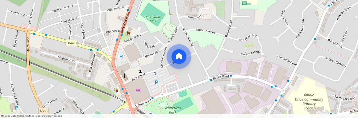 Elms Road, Whitefield, M45