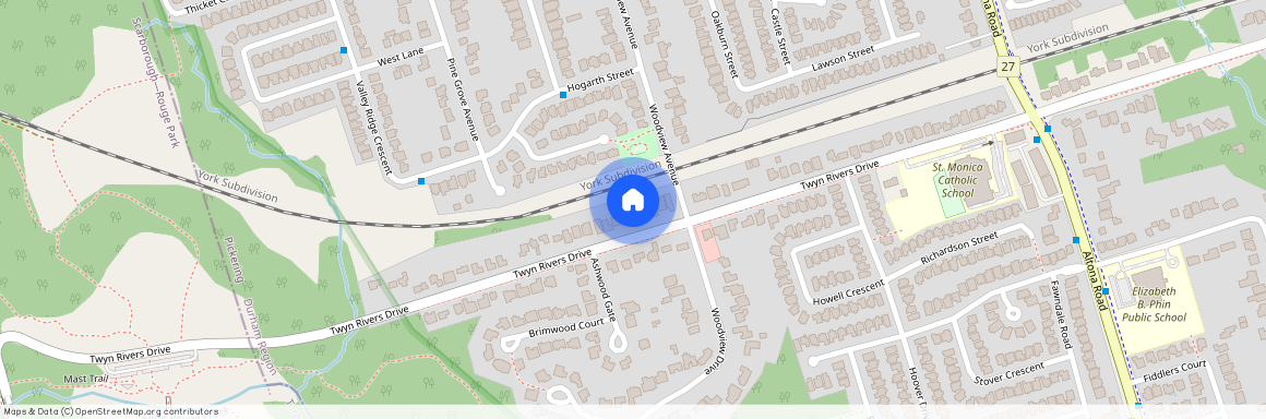 160 Twyn Rivers Drive, Pickering, Rougemount