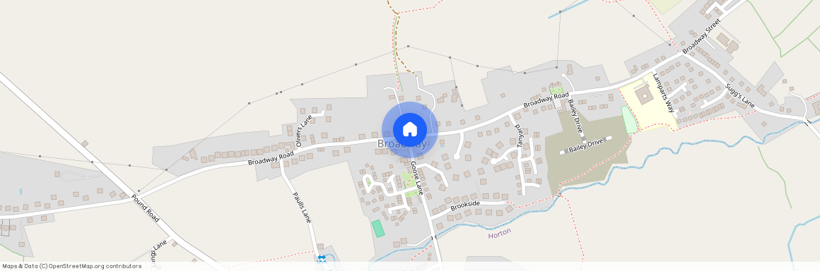 Broadway Road, Broadway, Nr Ilminster, Somerset TA19