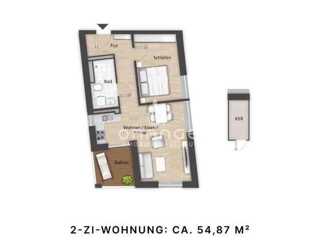 Exklusiver Erstbezug in Bamberg – 2-Zimmer mit Stil und Geschichte - Photo 1