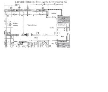 Villa Trockental 2 Raumwohnung Stadtmitte - Photo 1