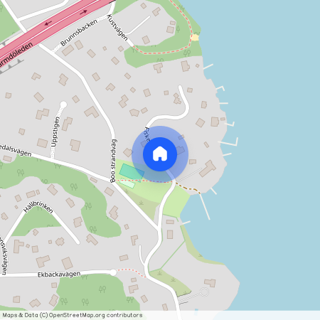 Fiskebovägen, Saltsjö-Boo