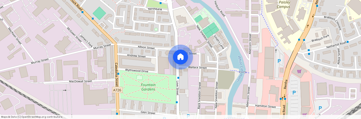 62 Love Street, Flat 3/2, Paisley, PA3 2EQ