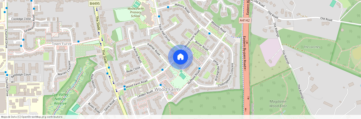 Wood Farm Road, Headington, OX3