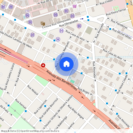 Avenida Doutor Cardoso de Melo, 1125, Vila Olímpia, São Paulo - SP, 04548-004, Brazil