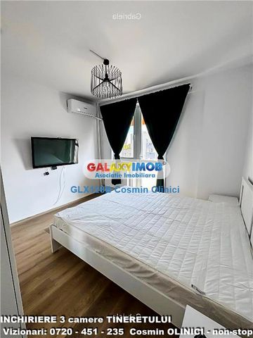 Inchiriere 3 camere Tineretului - 3 minute metrou - Fotografie 3