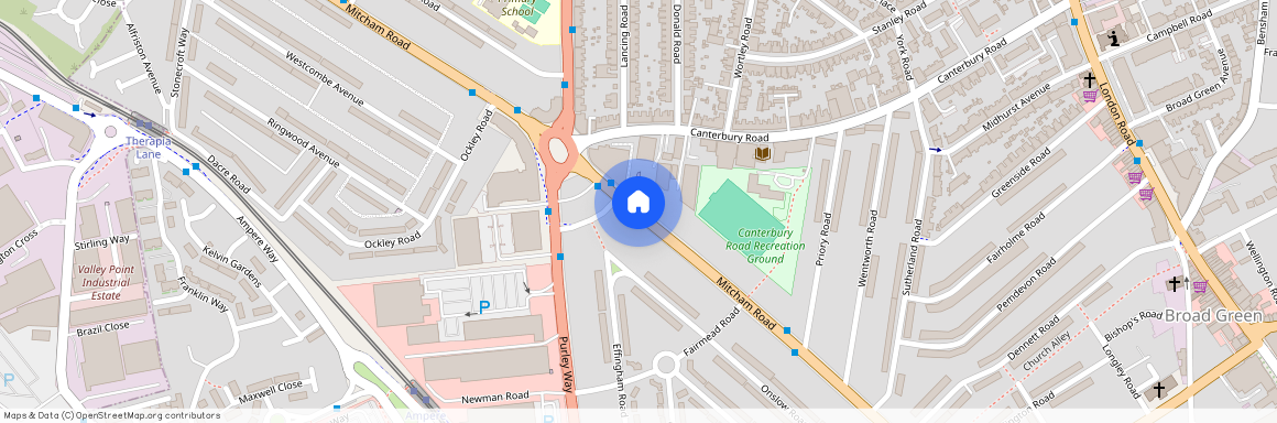 MITCHAM ROAD, CROYDON, SURREY