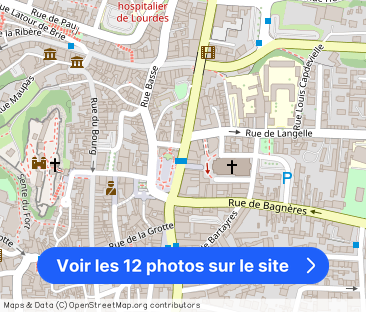 Appartement de 23,55 m² à Lourdes - Photo 1