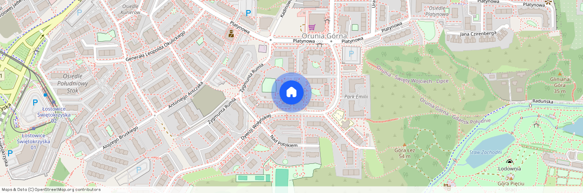 ul. Strzelców Karpackich, Orunia Górna - Gdańsk Południe, Gdańsk, pomorskie