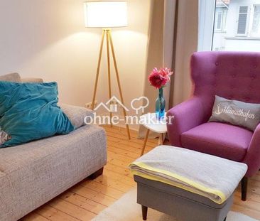 VOLLMÖBLIERTE GRÜNDERZEIT- SMARTHOME-TERRASSENWOHNUNG IN CITY- BEST... - Foto 1