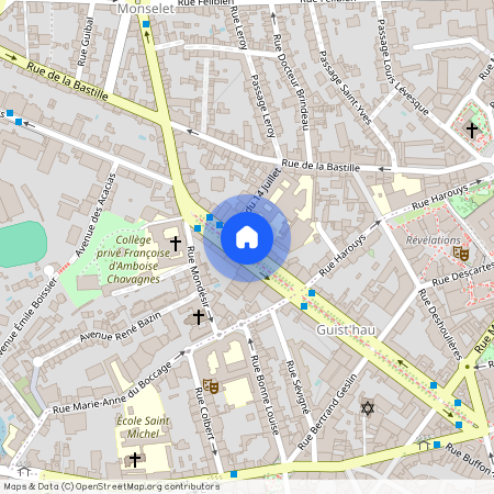 Nantes Quartier Guist'hau