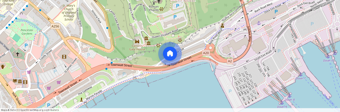 East Cliff First Floor, East Cliff, CT16