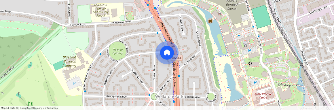 Middleton Boulevard: Bedroom Student (jubilee), NG8