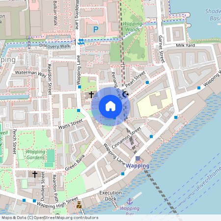 Prusom St, London E1W 3RS, United Kingdom