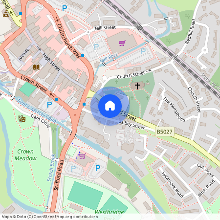 Lichfield Street, Stone, Staffordshire, ST15