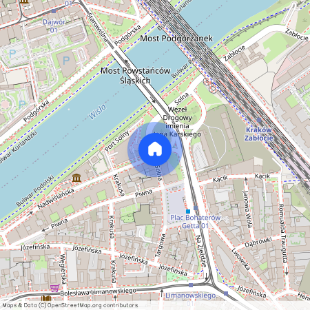 ul. Solna, Stare Podgórze, Podgórze, Kraków, małopolskie