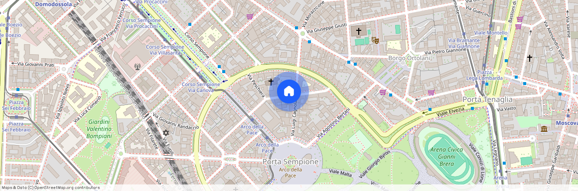 Via Domenico Cirillo, Włochy, Milan