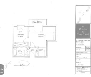 Location Appartement 2 pièces 41m² BARBERAZ 73000 - Photo 3