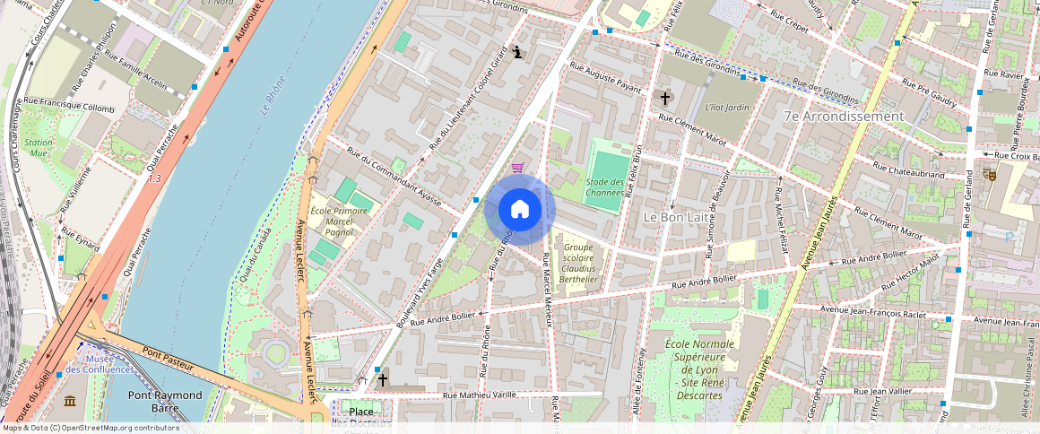 RHONE (69), - AUVERGNE-RHÔNE-ALPES, LYON 07 (69007)