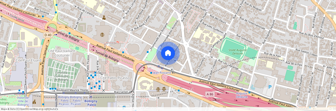 Rue Maria Callas, Francja, Bobigny