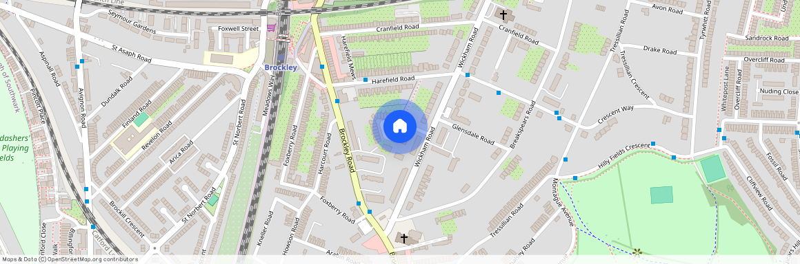 Hazel Way, Terraced House with a garden