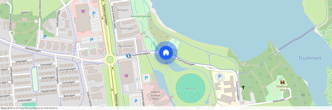 Trummenvägen, Växjö