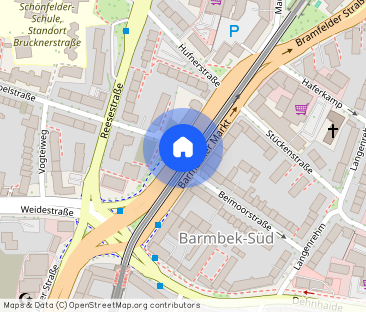 Modernisierte 1-Zimmer Wohnung mit Balkon in Barmbek-Süd - Photo 1