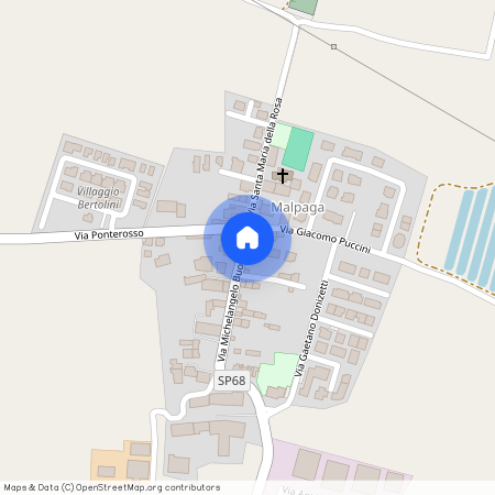 Calvisano, Strada Provinciale 68 Leno - Calvisano - Malpaga