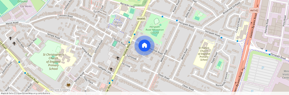 Marshall Road, Cowley, Oxford, Oxfordshire, OX4