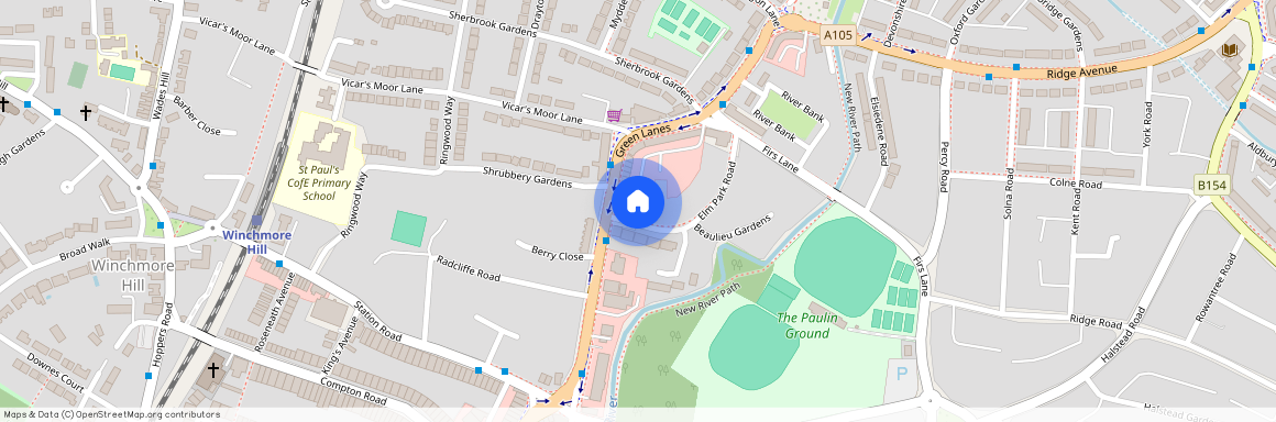 Elm Park Road, Winchmore Hill, London, N21