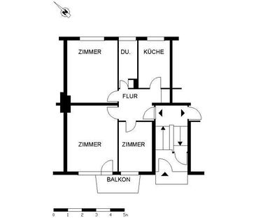 Gemütliche Wohnung mit 2,5 Zimmern und Balkon - Foto 5