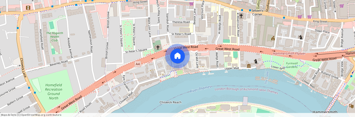 Bazalgette Court, Great West Road, Hammersmith