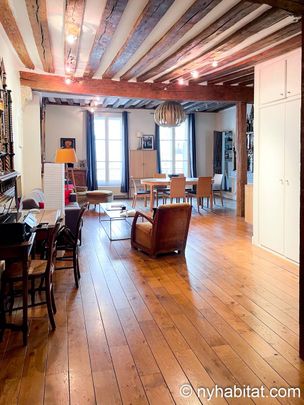 Logement à Paris, Location meublée - T2 - Le Marais (PA-877) - Photo 1