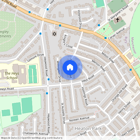 Holyrood Road, Prestwich, Manchester, M25