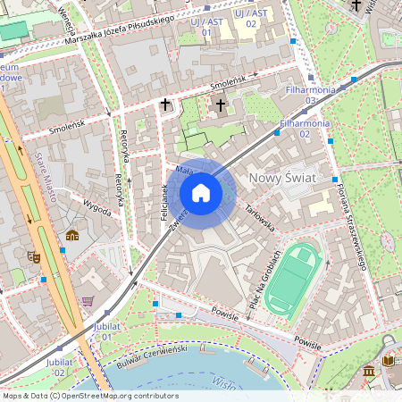 Stare Miasto, Zwierzyniecka, Kraków