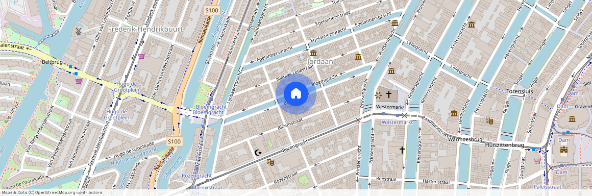 Jordaan, 1016 KE, Bloemgracht, Amsterdam