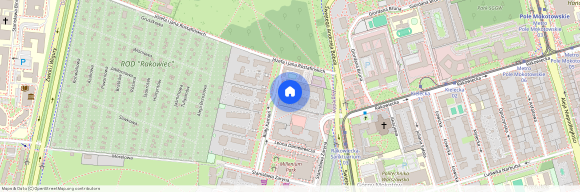 Warszawa, Mokotów, Biały, Kamień