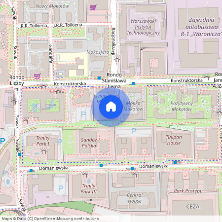 ul. Konstruktorska, Służewiec, Mokotów, Warszawa, mazowieckie