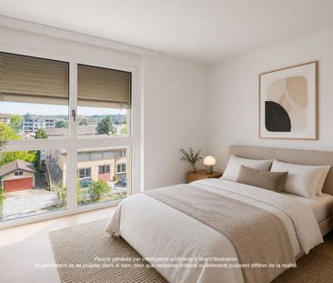 A new, bright apartment, ideally located in the heart of Ecublens - Photo 6